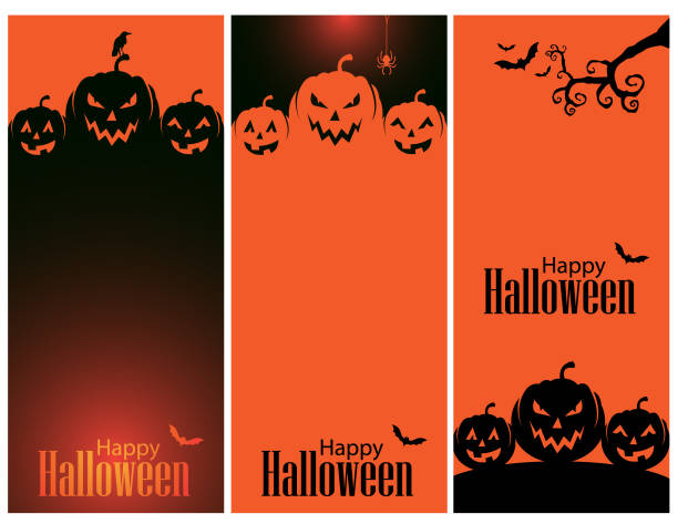 Vector of Happy Halloween background. EPS Ai 10 file format.