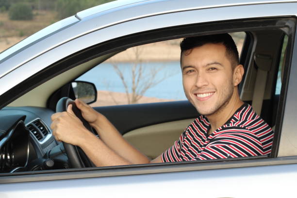 istock Satisfied customer with a new car 1169327814