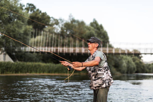 istock Fly fishing in best hobby 1169337034