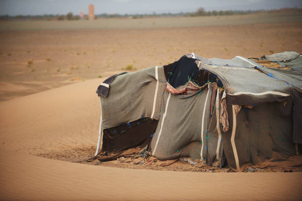istock Tent in the Sahara 1169339347