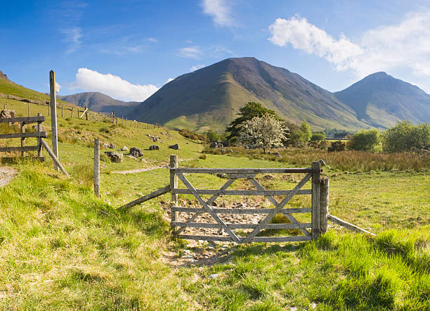 istock Sunrise at the lake district. 116934168