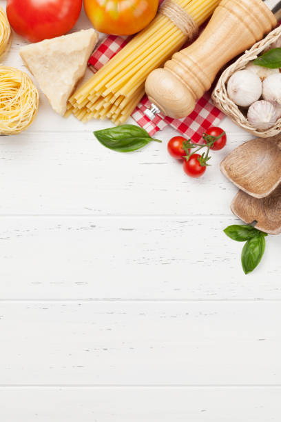 istock Pasta, tomatoes and herbs 1169347509