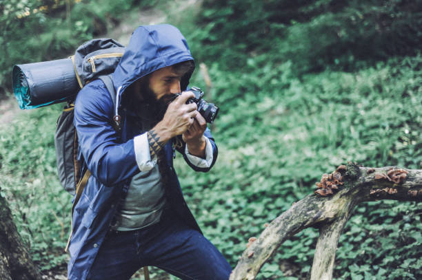 istock Young hiker exploring wild nature 1169349438
