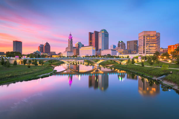istock Columbus, Ohio, USA skyline on the river 1169352391