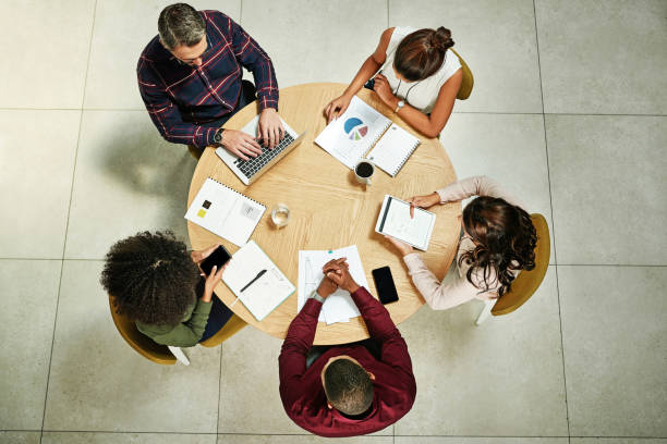 istock Working together to get ahead 1169355556