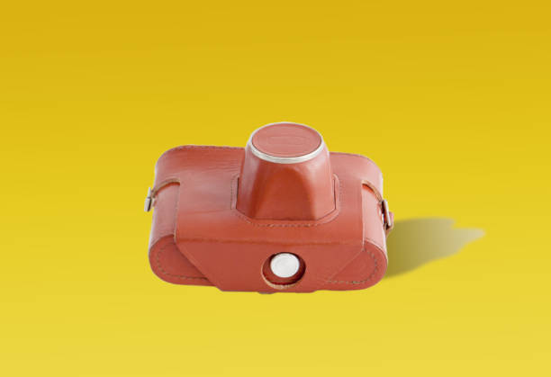istock Vintage case for an old film camera 1169360955