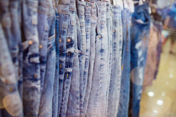 istock jeans for sale in a shop 1169363986