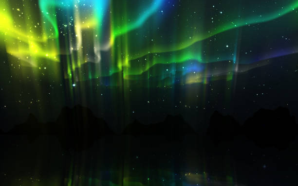 istock Aurora borealis nature landscape at night 1169366904