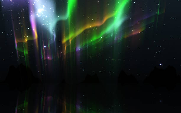 istock Aurora borealis nature landscape at night 1169366963