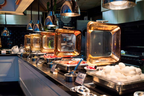 istock Food buffet in a luxury hotel's restaurant 1169367816