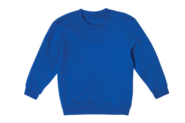 istock Blue jacket on a boy isolated on a white background 1169369846