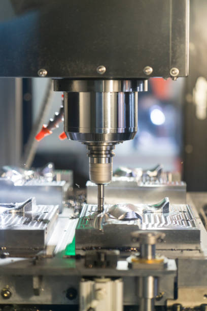 istock CNC machining center cutting mold 1169369898