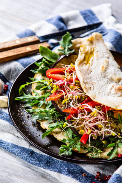 istock Grilled vegetables in tortilla 1169371446