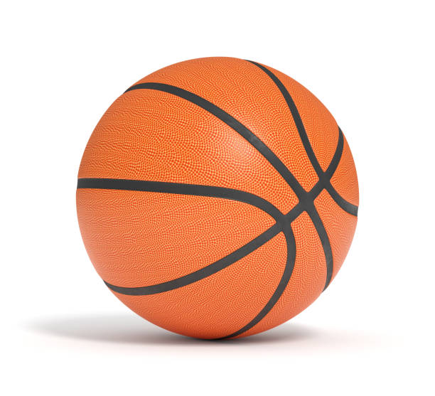 istock basketball ball on white background. team sport. sport activity. 3d rendering 1169373327