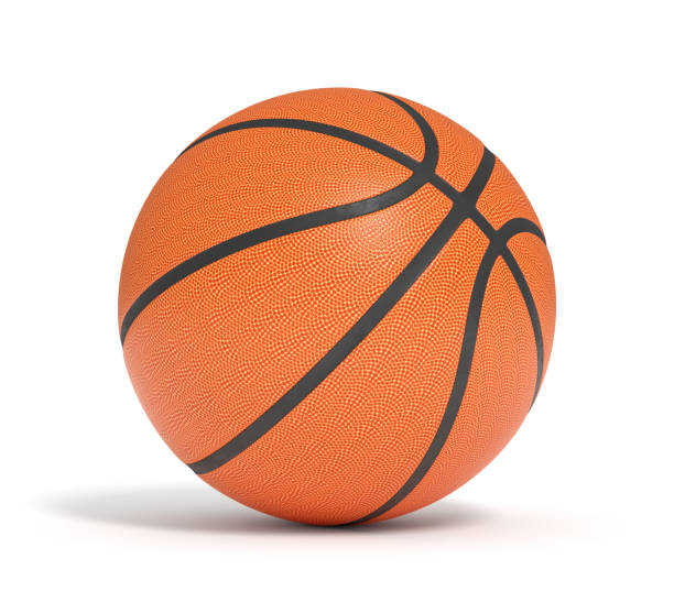 istock basketball ball on white background. team sport. sport activity. 3d rendering 1169373371