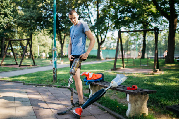 istock Sportsman disability guy 1169373721