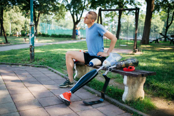 istock Sportsman disability guy 1169373869