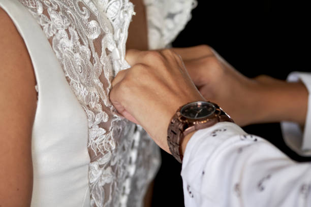 istock Wedding dress. 1169375148