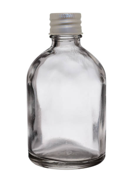 istock the empty glass small bottle with cap for medications isolated on a white background 1169375250