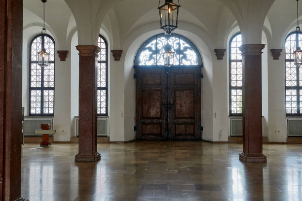 istock Town hall Augsburg, entrance hall 1169375476