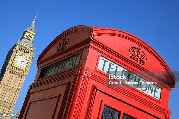 Telefon Box In London Stockfoto und mehr Bilder von Architektur - Architektur, Bauwerk, Big Ben