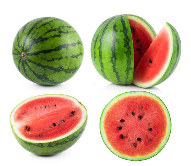 istock watermelon isolated on white background 1169376944