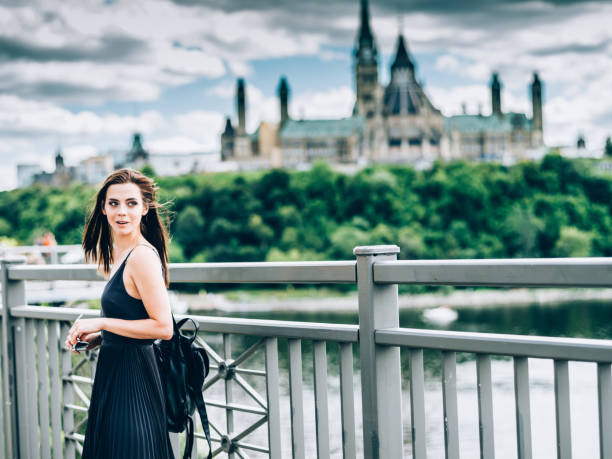 istock Young woman visiting Ottawa 1169380996