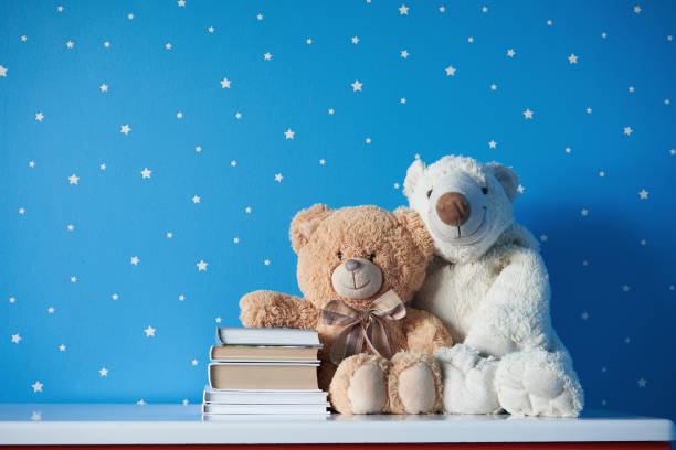 istock two toys with books in room 1169381077