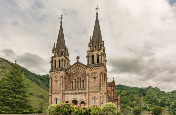 istock Covadonga Monastery in the Picos de Europa (Asturias, Spain) 1169386079