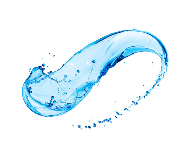 istock Fresh water splash isolated on white background 1169391429