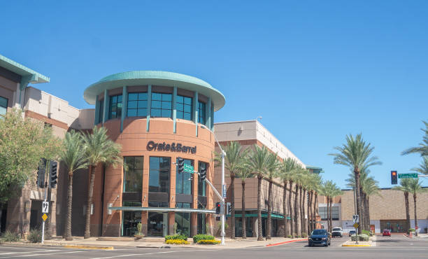 scottsdale fashion square mall,scottsdale,az,etats-unis - southwest usa architecture building exterior scottsdale photos et images de collection