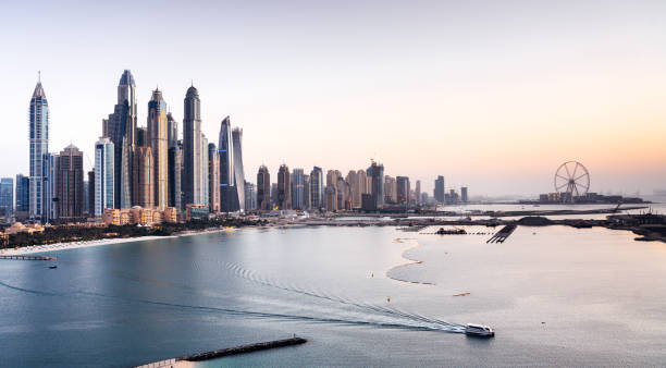 istock Dubai Marina Skyscrapers 1169391761