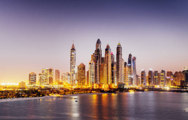 istock Dubai Marina Skyscrapers 1169391827
