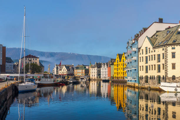 istock alesund views, norway 1169392551