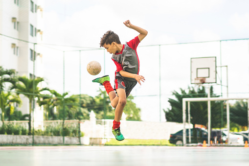 Soccer - Sport, Boys, Sport Court, Skill, Motion