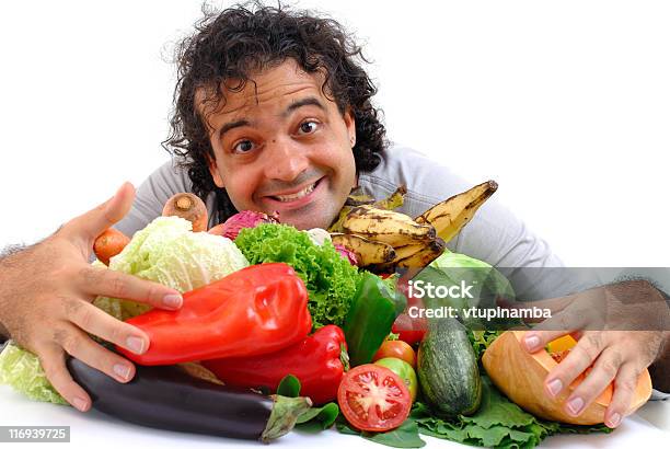 Foto de Vegetariano e mais fotos de stock de Adulto - Adulto, Agricultura, Alface