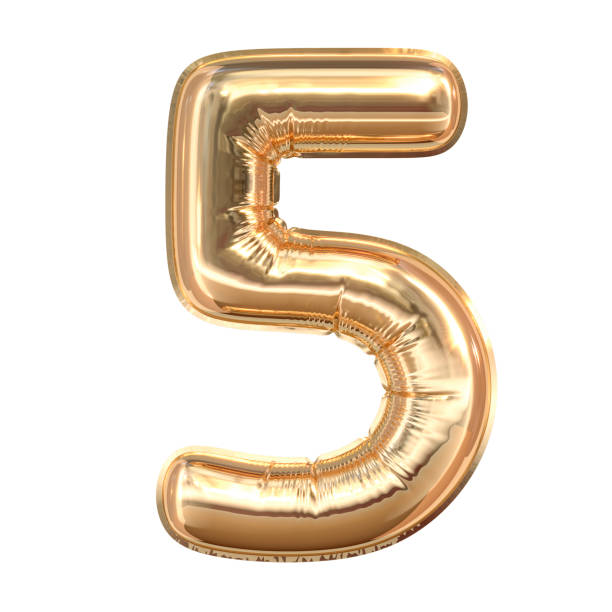 istock Golden Balloons font 3D Render 1169398968
