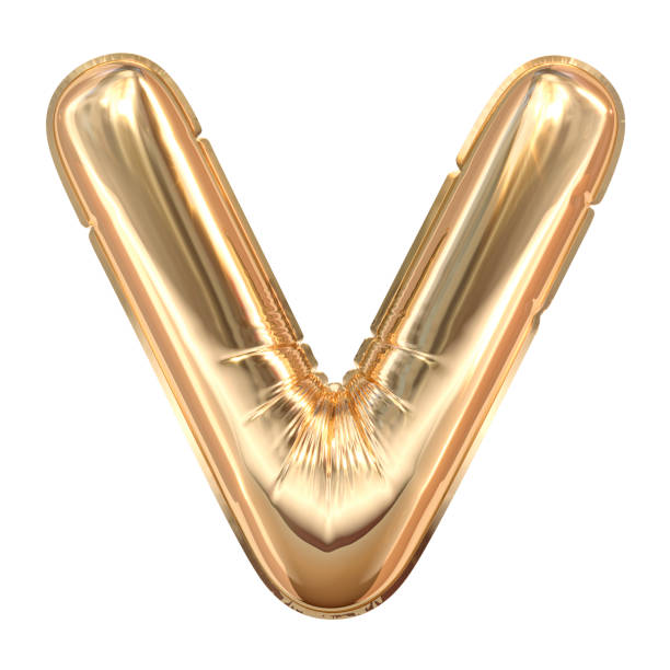 istock Golden Balloons font 3D Render 1169399383