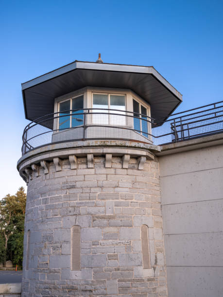 The infamous Kingston Penitentiary closed for good in 1993.  It is now open to the public for tours.