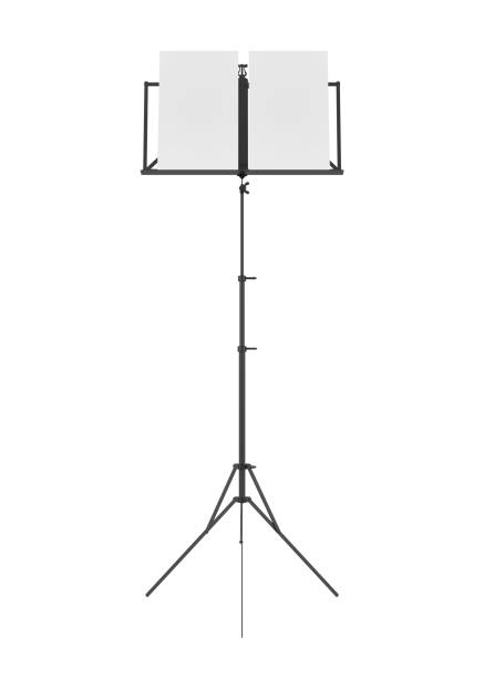 istock Metal Music Note Stand Isolated 1169413035