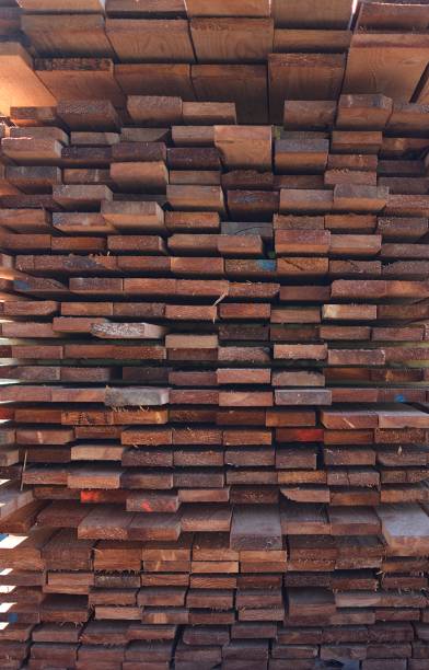 istock timber for construction of the roof 1169414473