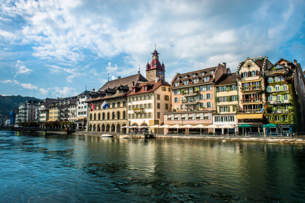 Downtown Luzern, Switzerland