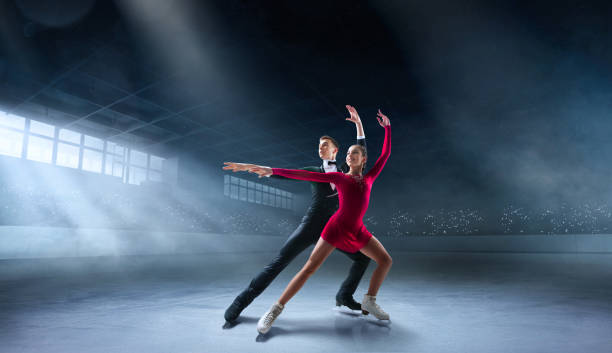 istock Figure skating couple. 1169417209