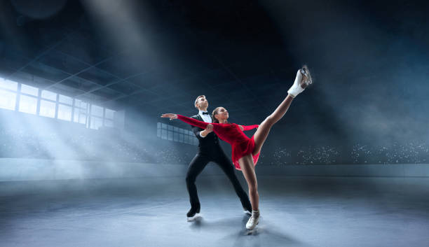 istock Figure skating couple. 1169417230