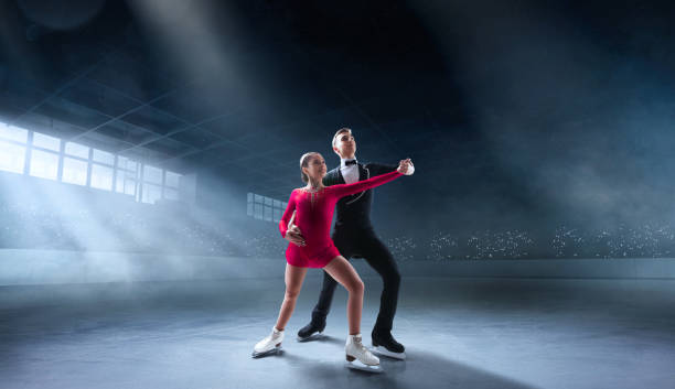 istock Figure skating couple. 1169417308