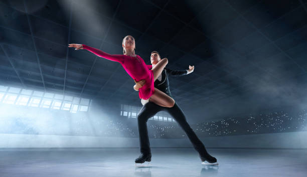 istock Figure skating couple. 1169417342