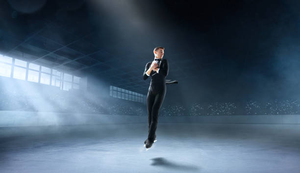 istock Figure skating couple. 1169417429