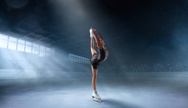istock Figure skating couple. 1169417722