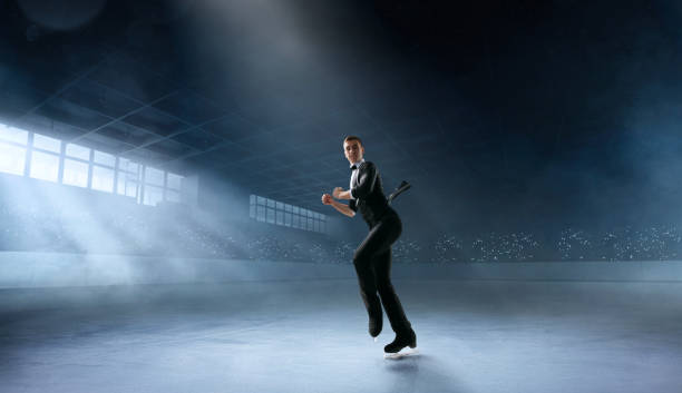 istock Figure skating couple. 1169417770