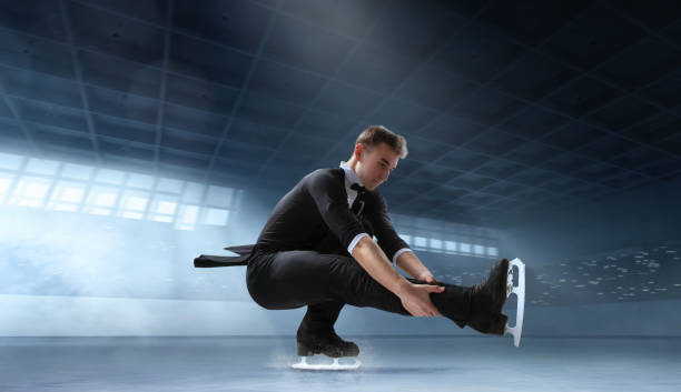 istock Figure skating couple. 1169417784